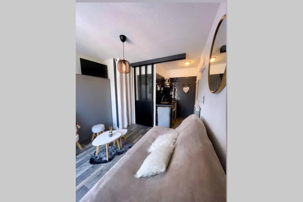 Studio neuf St Lary 10 min à pied Vielle-Aure Extérieur photo