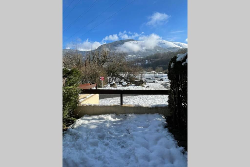 Studio neuf St Lary 10 min à pied Vielle-Aure Extérieur photo